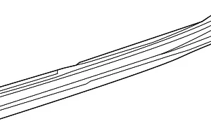 Floor Rail - Mazda (TK48-54-660)