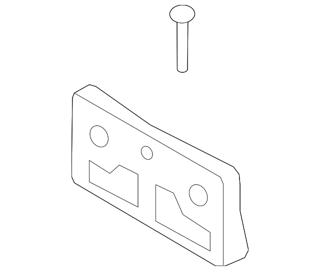 License Bracket - Mazda (GS3L-50-170B)