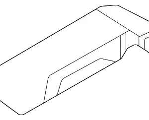 Rear Bracket - Mazda (KGC7-66-9B1)