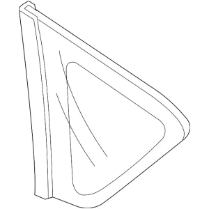 Quarter Glass - Mazda (BP4K-62-950D)