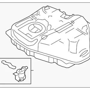 Fuel Tank - Mazda (CG36-42-110C)