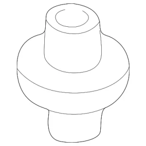 Lower Control Arm Rear Bushing - Mazda (LC62-34-460B)