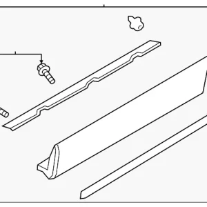 Lower Molding - Mazda (TK49-51-RA0B)