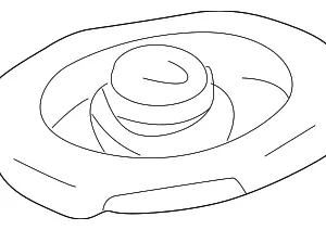 Dust Cover Insulator - Mazda (GA2A-34-340)