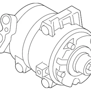 Compressor - Mazda (GK2G-61-450M)