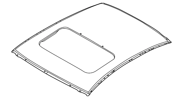 Roof Panel - Mazda (BCYP-70-600)