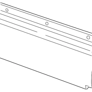 Back Panel - Mazda (1F75-69-693-30)