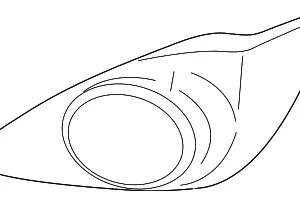 Lamp Bezel - Mazda (BBN6-50-C11C)