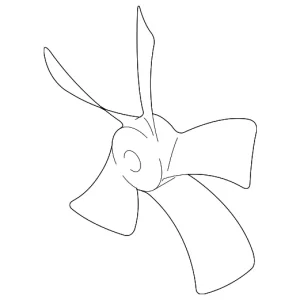 Fan Blade - Mazda (L3M8-15-140A)
