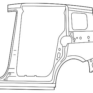 Aperture Panel - Mazda (C2Y5-70-410H)