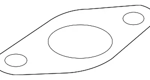 Control Valve Gasket - Mazda (N3H3-13-996)