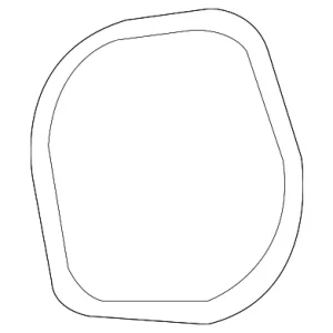 Dust Cover O-Ring - Mazda (BP4K-42-252)