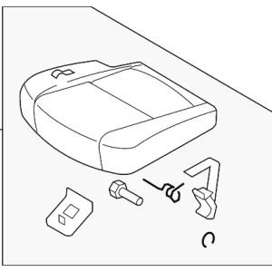 Seat Cushion - Mazda (CE51-88-260B-02)