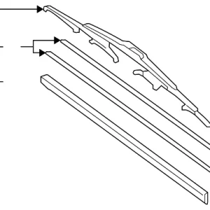 Blade Assembly - Mazda (WG85-67-330)