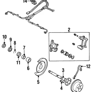 Backing Plate - Mazda (LB82-44-290C)