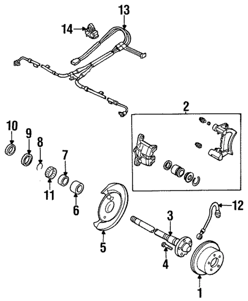 Bearing Ring - Mazda (S10H-26-119)