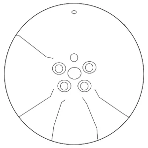 Wheel, Alloy - Mazda (9965-26-8080)