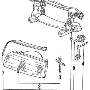 Composite Headlamp - Mazda (LA01-51-0K0B)
