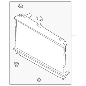 Radiator Assembly - Mazda (BP4W-15-200A)