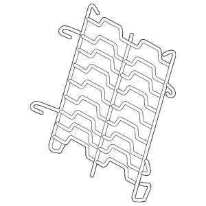 Seat Back Frame Support - Mazda (BHN9-88-184)
