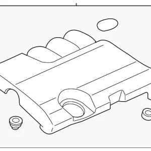 Engine Cover - Mazda (CY01-10-2F0C)