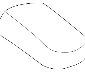 Defroster Grille - Mazda (NC10-60-160)