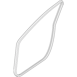 Weather-Strip On Body - Mazda (BHN9-68-911A)