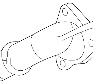 Thermostat Housing - Mazda (SH01-15-172)