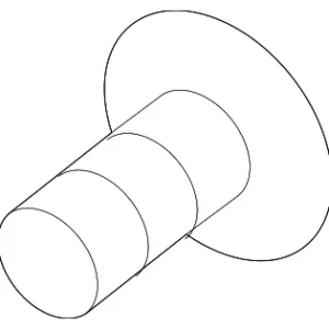 Support Strut Ball Stud - Mazda (TK48-62-625B)