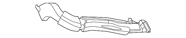 Inner Duct - Mazda (DGH9-60-180B)