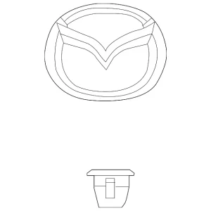Ornament - Mazda (D11B-51-730)