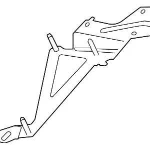 Engine Control Module (ECM) Bracket - Mazda (PX4J-18-885)