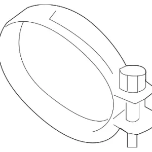 Air Inlet Clamp - Mazda (PX9X-13-735)