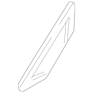 Weatherstrip - Mazda (NA01-58-651B)