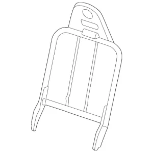 Seat Back Frame - Mazda (1F20-88-133)