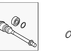 Axle Assembly - Mazda (FT00-25-50X)
