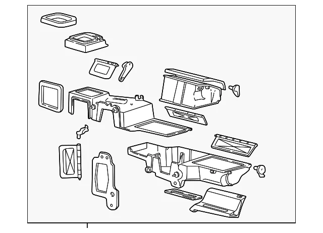 Heater Case - Mazda (ZZR1-76-401)