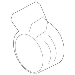 Return Hose Clamp - Mazda (CA11-15-182A)