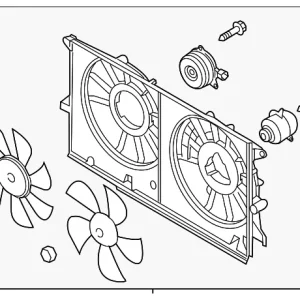 Fan Module - Mazda (LFFM-15-025B)