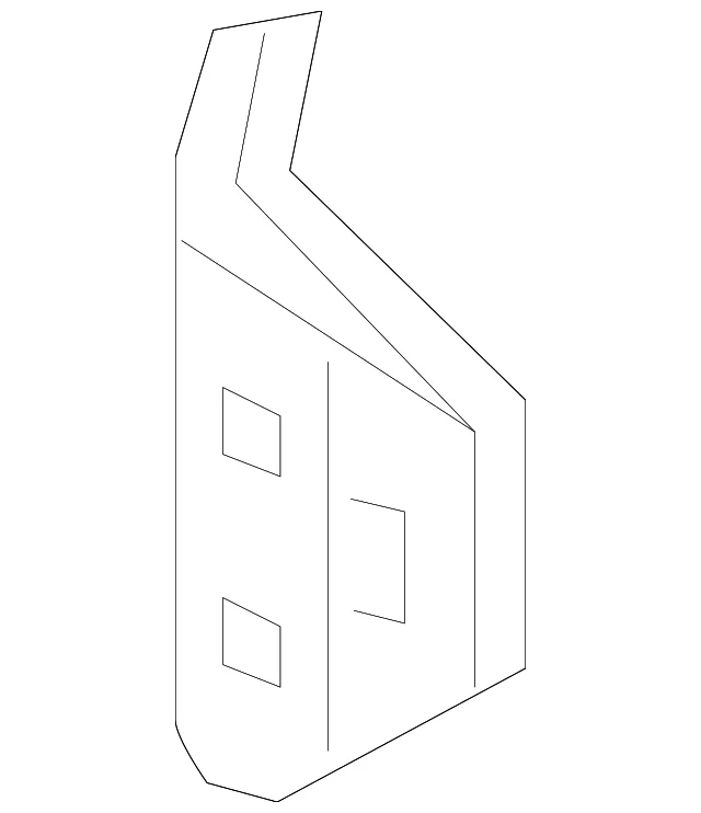 Outer Rail Bracket - Mazda (B45A-54-12X)