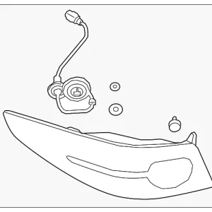Tail Lamp Assembly - Mazda (BGDP-51-150A)