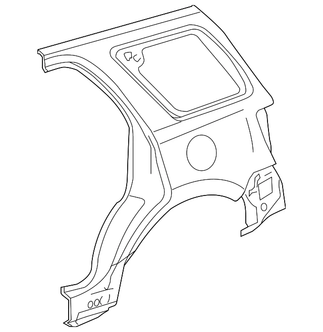 Quarter Panel - Mazda (ZZCB-74-100)