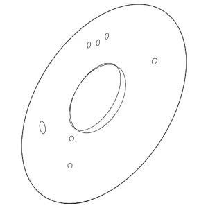 Backing Plate - Mazda (EC02-26-280)