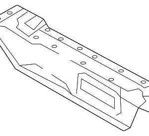 Floor Cross-Member - Mazda (KDPD-53-650)