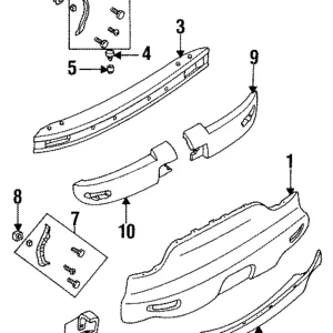 Mount Bracket - Mazda (FD01-50-3B0A)