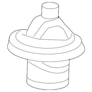 Engine Coolant Thermostat - Mazda (1F22-15-171)