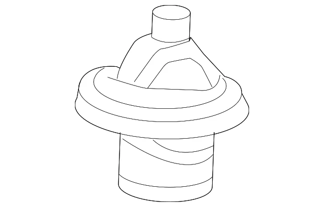 Engine Coolant Thermostat - Mazda (1F22-15-171)