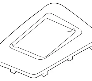 Outer Cover - Mazda (TK52-55-423A-02)