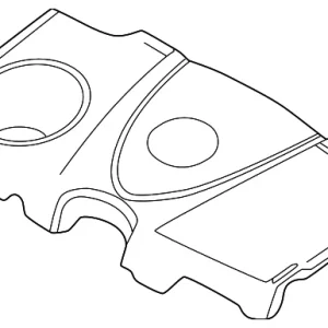 Engine Cover - Mazda (CW01-10-230)