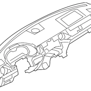 Instrument Panel - Mazda (NE51-60-410B-02)
